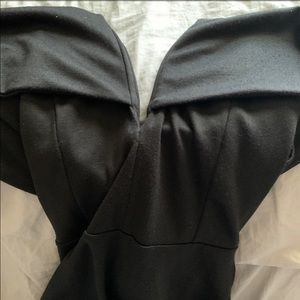 Off The Shoulder Little Black Dress